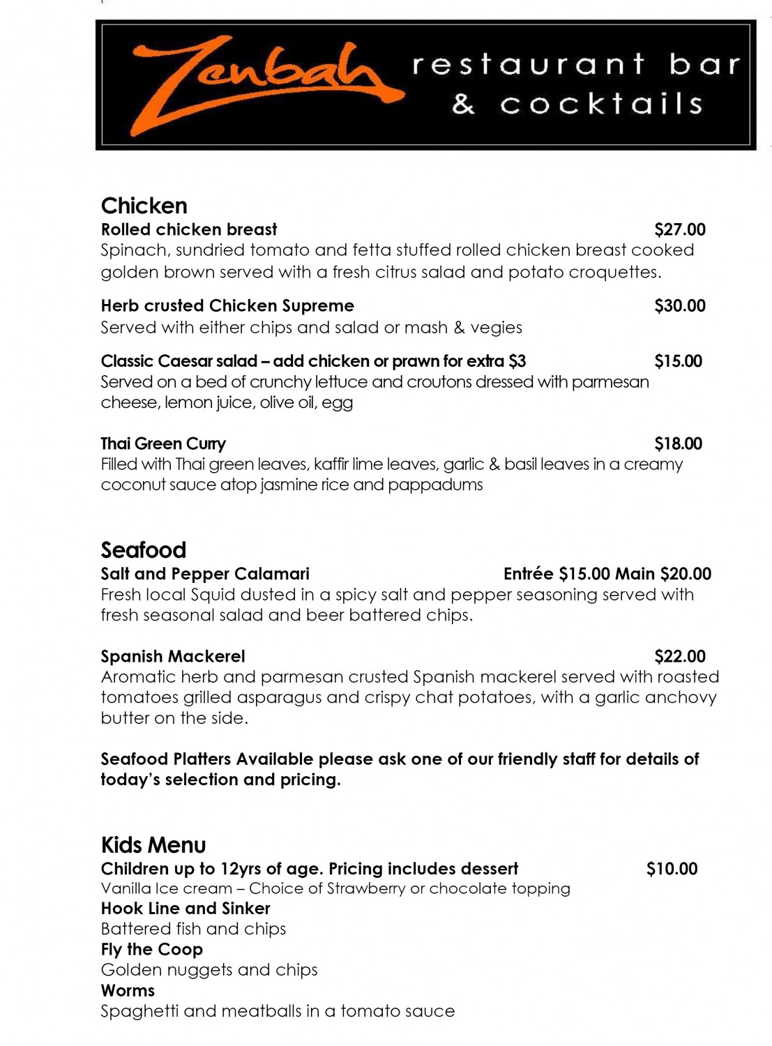 Zenbah Restaurant and cocktail bar - Menu extended-3